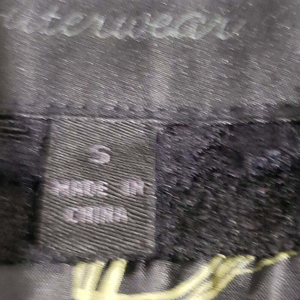 BKE Black Double Breasted Pea Coat Faux Fur S - Picture 10 of 12